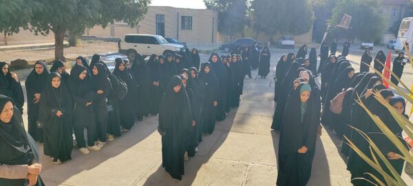اعزام ۷۶ دانش‌آموز دختر فاریابی به مناطق عملیاتی جنوب کشور