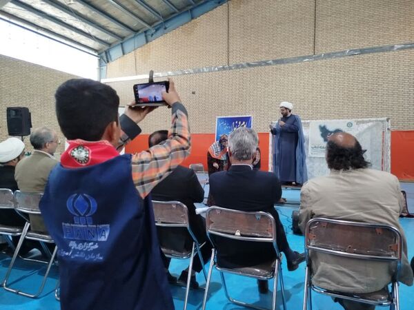 حضور پر شور خبرنگاران پانا در جشن کتاب روستای فدافن