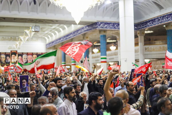 مراسم اربعین آقای شهید ایران در حرم حضرت معصومه(س)