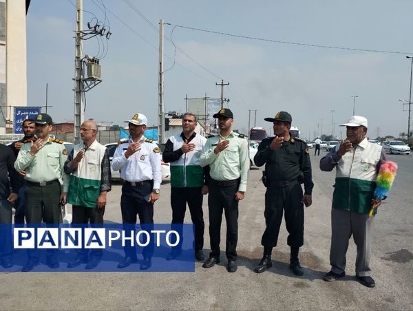 برپایی موکب امام رضا(ع) در میاندورود 