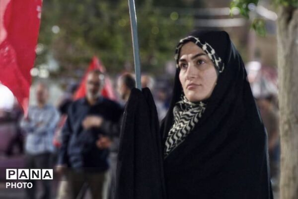 همدلی و تجدید عهد مهدوی در تجمعات مردمی شهر گلستان