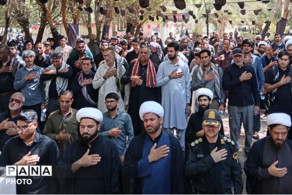 دلدادگان حسینی در سوگ علمدار کربلا گریستند
