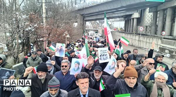 حضور پرشور  اهالی بخش آسارا کرج در راهپیمایی روز جهانی قدس