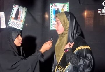عزاداری عاشقان اباعبدالله در شب تاسوعای حسینی