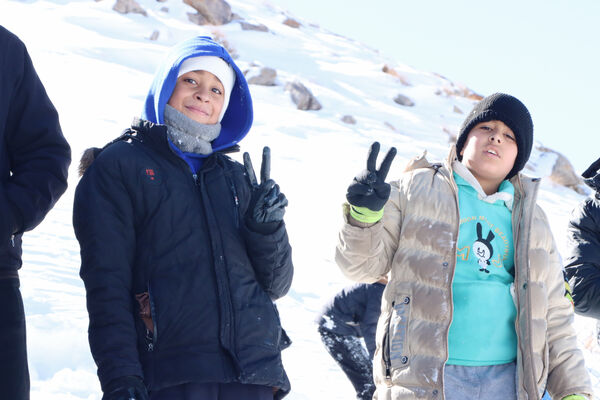 نشاط زمستانی در پیست «سخوید» یزد