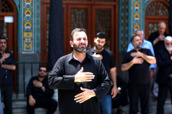 عزاداری سالروز شهادت امام حسن مجتبی(ع) در حرم حضرت معصومه(س)