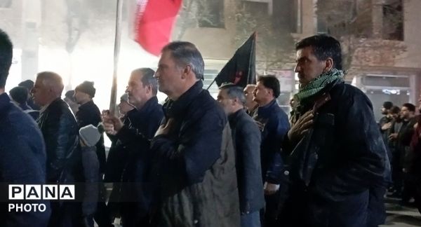 قافله عزاداری شهادت مولا امیرالمؤمنین در شهر بن 