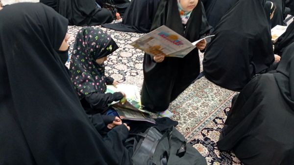 سومین شب عزاداری سیدالشهدا (ع) در فرح‌آباد کاشمر