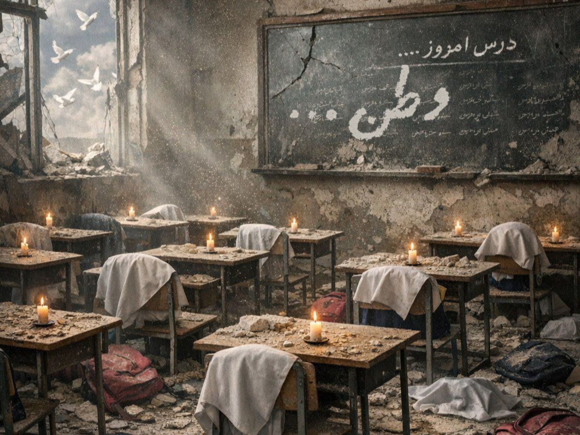 برای دوستان آسمانیمان ، دختران معصوم و گل‌های پرپر شده‌ میناب