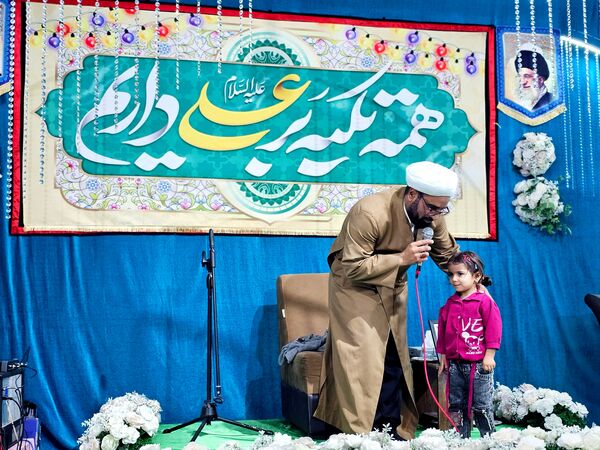 جشنی ماندگار در مهدیه عنبرآباد با طنین نام علی (ع)