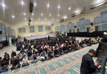 مراسم عزاداری شب تاسوعای حسینی‌ در شهرستان مارگون 