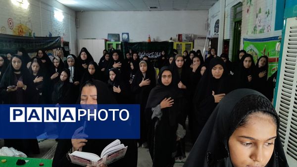 عزاداری دختران احلی من العسل به مناسبت شهادت حضرت رقیه(س)