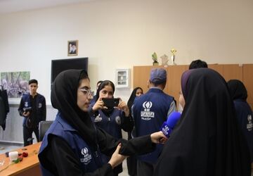 گفتگو خبرنگاران پانا با عوامل تحریریه صدا و سیما خراسان شمالی 