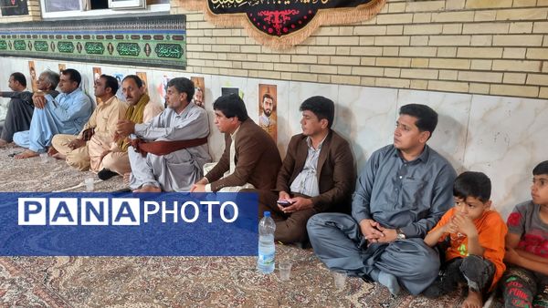 مراسم گرامیداشت شهید جهادگر حاج حمید حیدری در روستای مزرعه شهید بهشتی 
