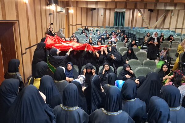 مراسم عزاداری دختران امام رضا (ع) ناحیه ۳ شیراز