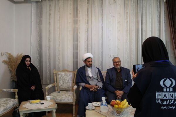 دیدار با خانواده معظم شهدا در نیشابور