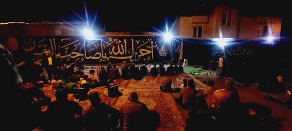 روضه خیابانی در شهرستان کاشمر
