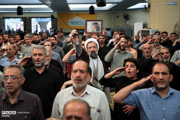  مراسم اولین گرامیداشت سالگرد شهادت شهدای جنگ تحمیلی ۱۲ روزه