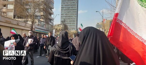تشیع شهدای اقتدار جنگ رمضان در تهران
