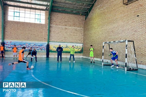 اختتامیه مسابقات فوتسال بین‌مدرسه‌ای پسران جام اقتدار ایران در پردیس