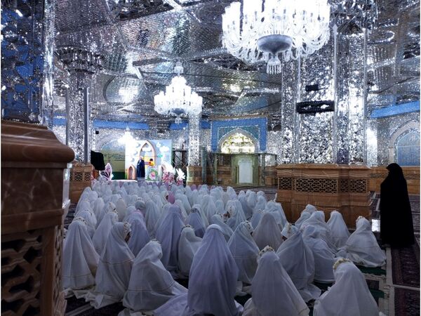 جشن عبادت در حرم مطهر رضوی 