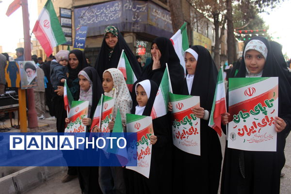 جشن آزادی وشور و شوق مردم در کرمان