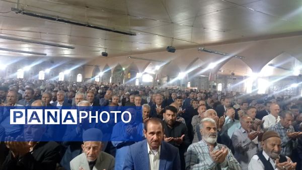 حضور مردم یاسوج در نماز جمعه 