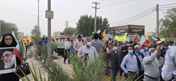 برگزاری راهپیمایی سیزدهم آبان ماه در بندرعباس