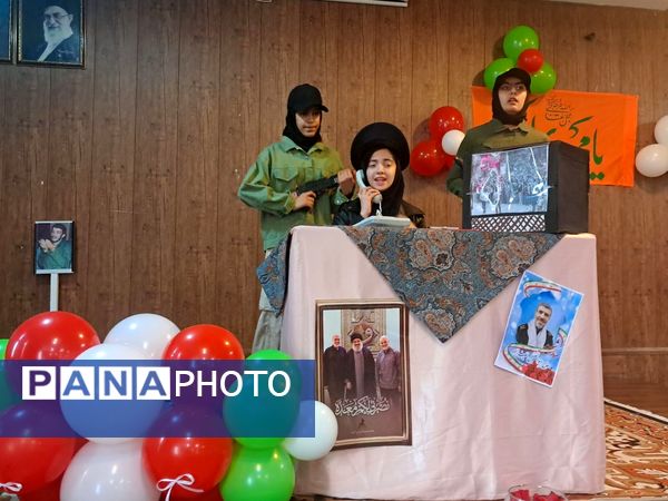 جشن ایرانمون دبیرستان انیس خوشقدم در اعیاد شعبانیه 