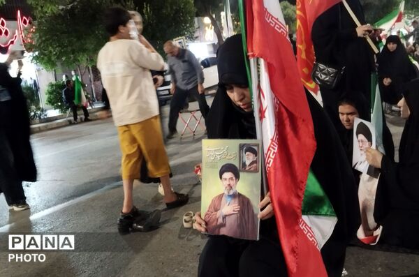 استمرار بی‌پایان در نیشابور؛ شب صد و بیست و هشتم عزای رهبر شهید_2