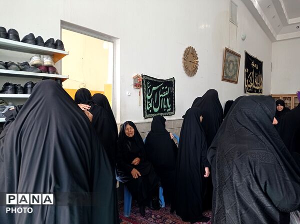 حضور پرشور و پر رنگ فرهنگیان جاجرم  در عزای رهبر شهید 