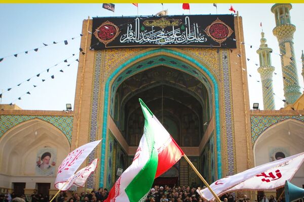 مراسم عاشورای حسینی در مشهد اردهال کاشان