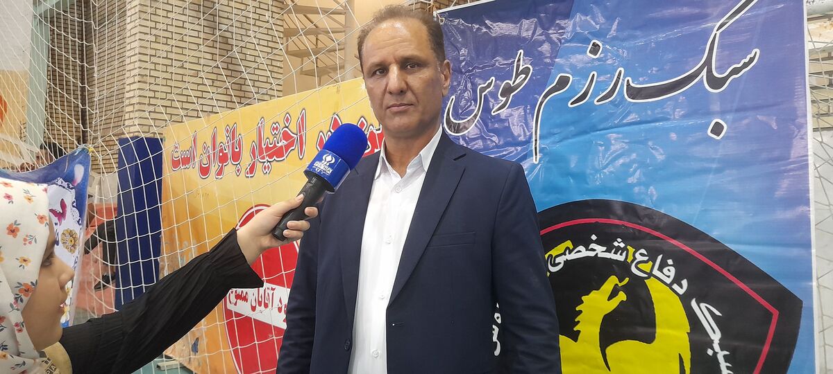 مسابقات ورزشی سبک رزم توس در مشهد برگزار شد