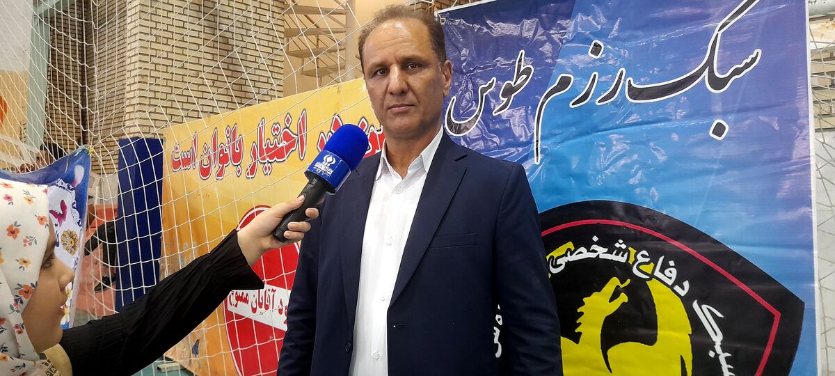 مسابقات ورزشی سبک رزم توس در مشهد برگزار شد