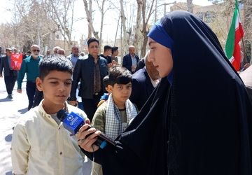 حضور پرشور مردم فلاورجان در راهپیمایی روز قدس