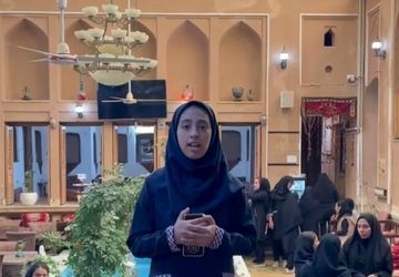 روایت اتحاد و غیرت دانش‌آموزان مدرسه تجلی دانش در راهپیمایی ۱۳ آبان