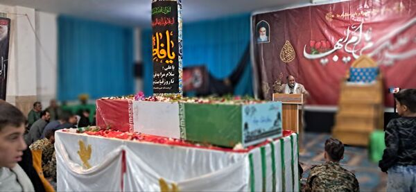 عزاداری دهه دوم فاطمیه با حضور شهید گمنام در دهستان شوراب صغیر  