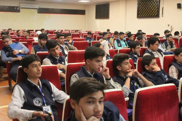 افتتاحیه اردوی ملی خبرنگار مسئله‌محور پانا پسران