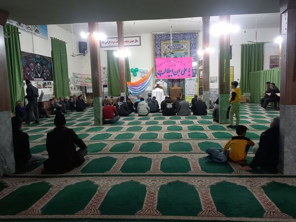 جشن ولادت حضرت علی(ع) در مسجد پنج تن سملقان