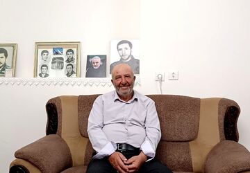مصاحبه خبرنگاران پانا با رجب بنائیان سفید یکی از فرماندگان شجاع عملیات مرصاد