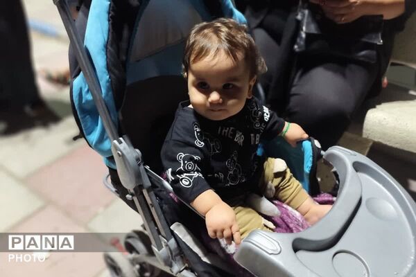 تجمع مردمی شهر صباشهر همزمان با مراسم شام غریبان  