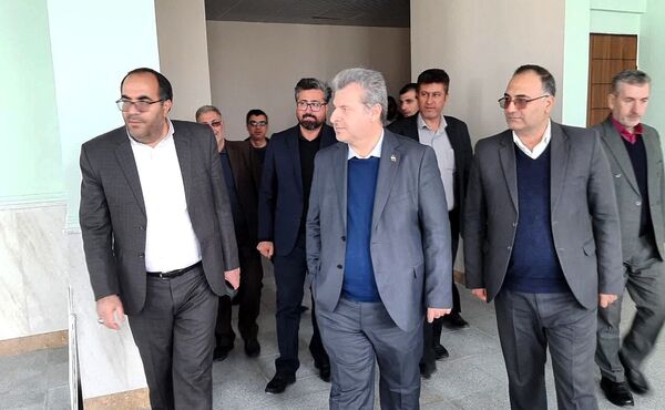 بازدید مسئولان استانی و شهرستانی از پروژه‌های فرهنگی و آموزشی اسدآباد