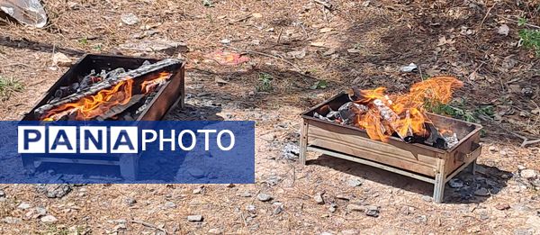 آیین باستانی سیزده بدر در دهکده ی  چوبی نیشابور