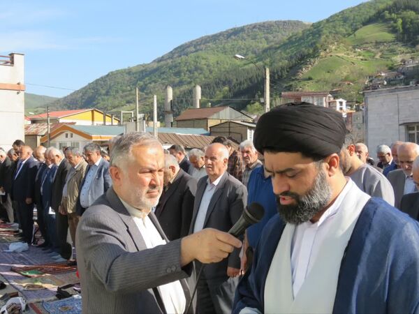نماز عید فطر در سوادکوه 