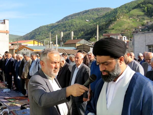 نماز عید فطر در سوادکوه 