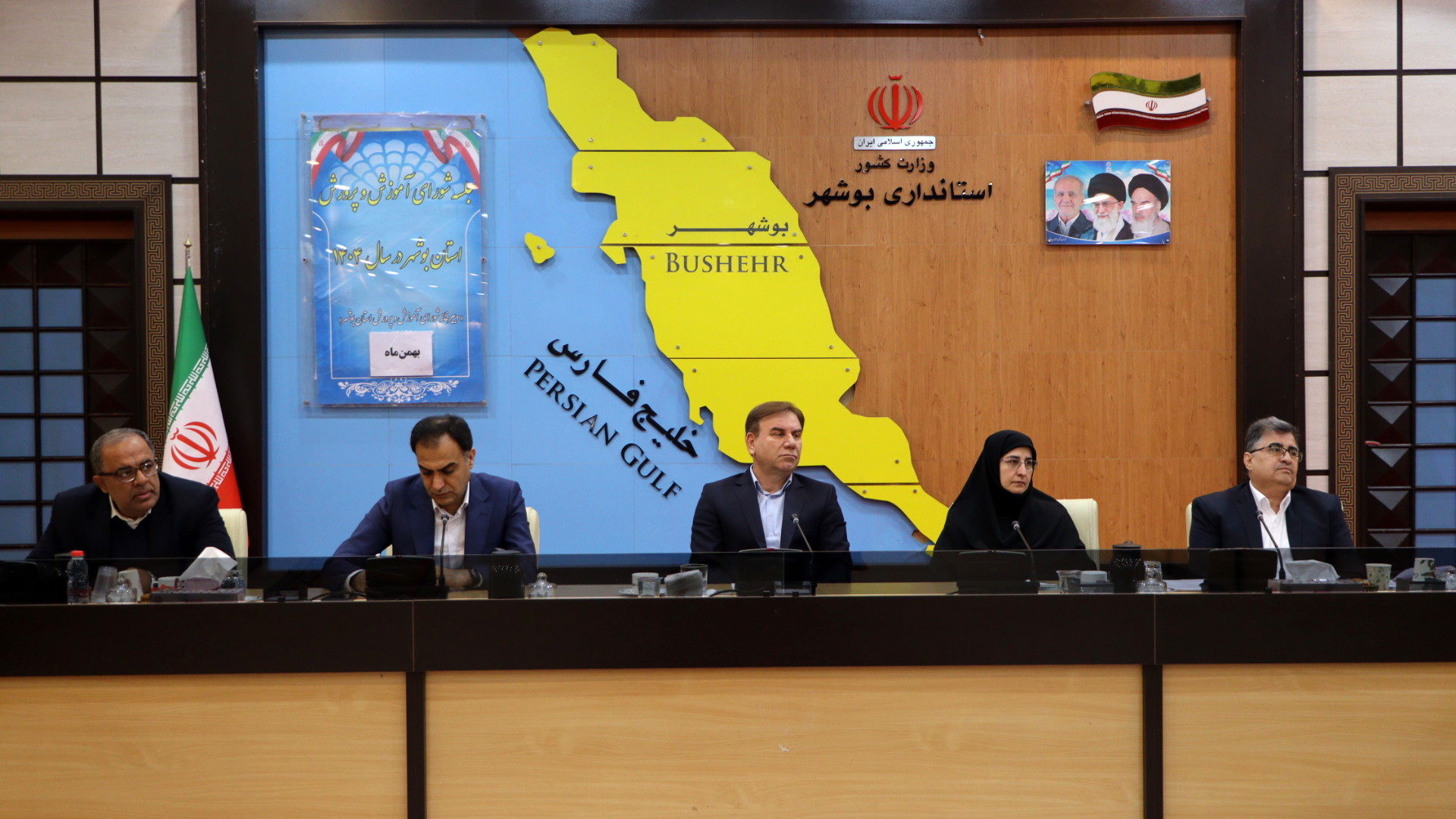 نشست شورای آموزش‌وپرورش استان بوشهر با محوریت آغاز اجرای طرح‌های ملی «حامی»، «توانا»