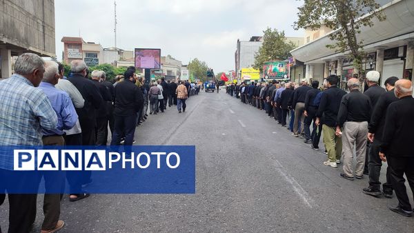 آیین دسته‌روی شهادت امام رضا(ع) در قائمشهر 