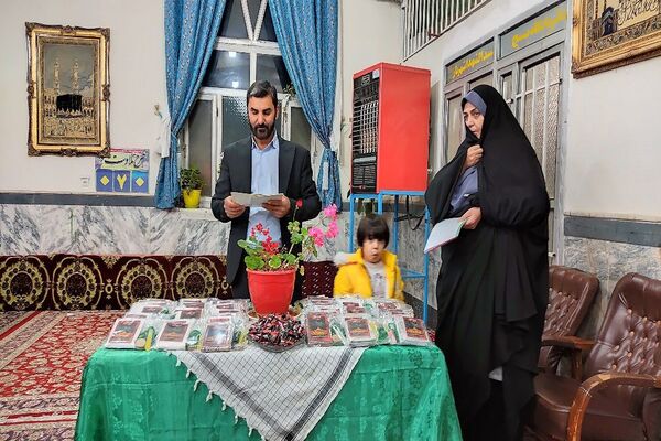 اختتامیه اعتکاف دانش‌آموزی در مسجد جامع شهر بار نیشابور