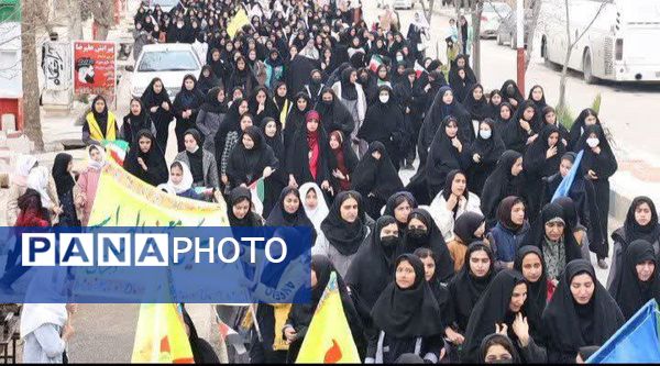 حضور پرشور و وحدت‌آفرین مردم در راهپیمایی ۲۲ بهمن