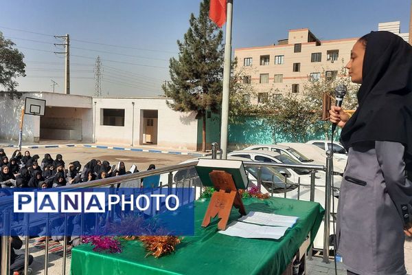 افتتاحیه طرح مصباح الهدی در هنرستان تاجیک بهارستان دو